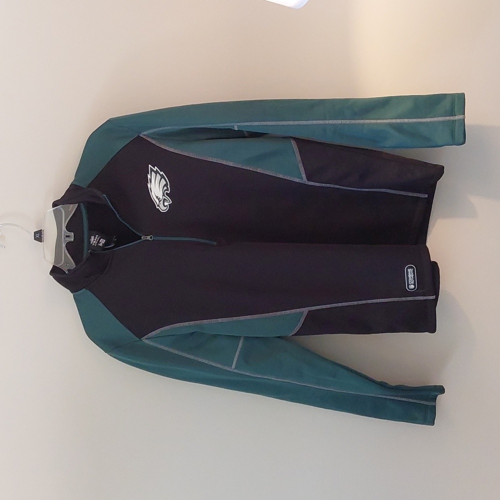 Combine Authentic Philadelphia Eagles Quarter Zip